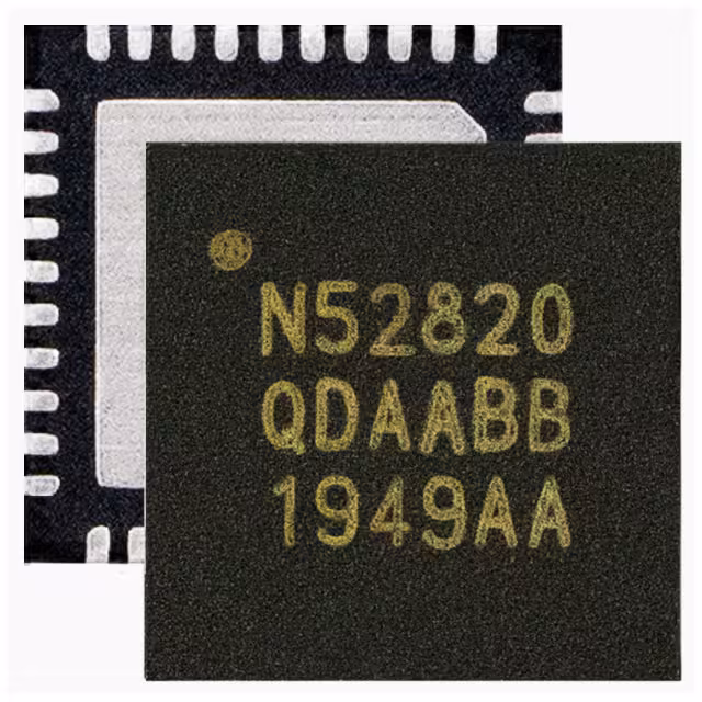 NRF52820-QDAA-D-R Nordic Semiconductor ASA  HF-Transceiver-ICs
